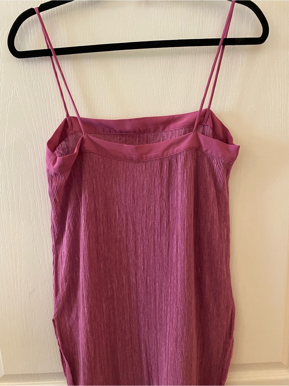 ZARA Pleated Tunic Top w/ Side Slits in Pink - S - Picture 15 of 16